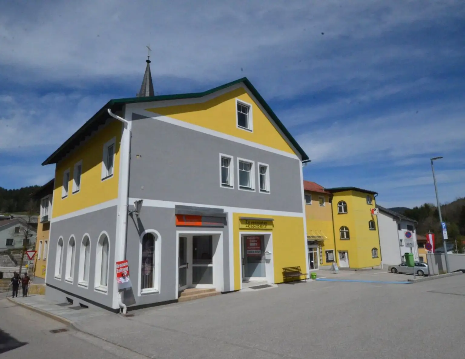 Geschäfts- u. Wohnobjekt mit Potential vis a vis Top-Sparmarkt - Zentrum Unterweissenbach (Baurecht oder Superädifikat)