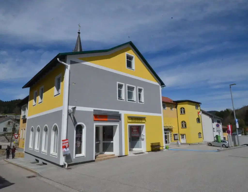 Geschäfts- u. Wohnobjekt mit Potential vis a vis Top-Sparmarkt - Zentrum Unterweissenbach (Baurecht oder Superädifikat)
