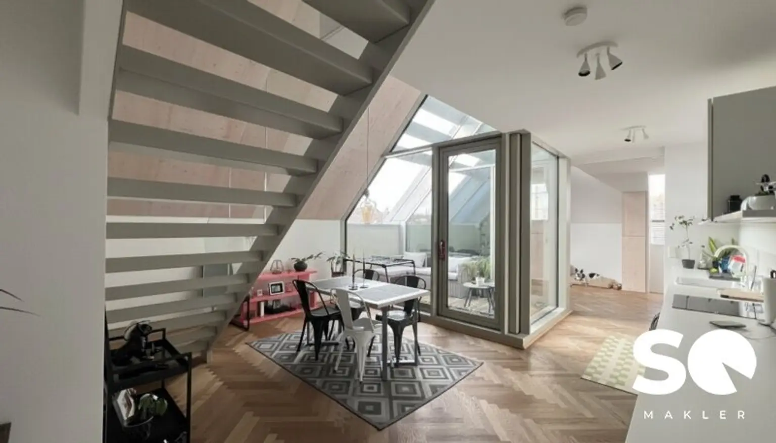 # SQ - MODERN LIVING - MODERNE DG WOHNUNG IN JOSEFSTADT --- LEDERERGASSE - 1080 WIEN