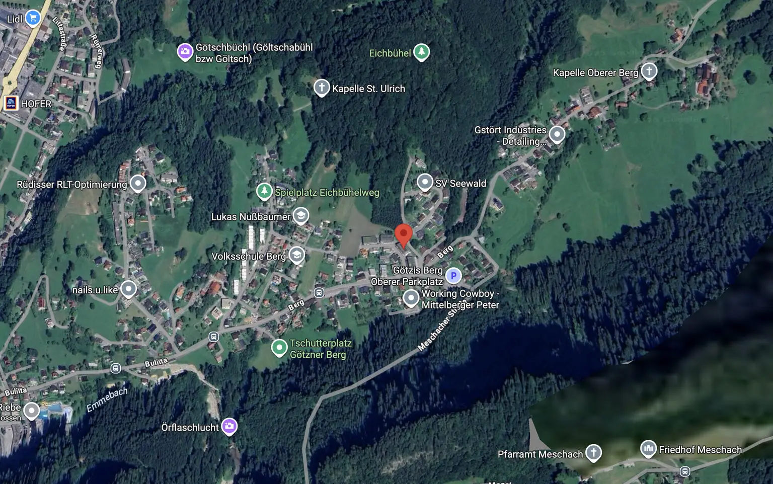 Infrastruktur Quelle Google Maps