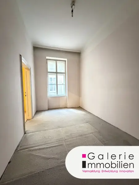 Absolut ruhige, sanierungsbedürftige Stadtwohnung beim Museumsquartier