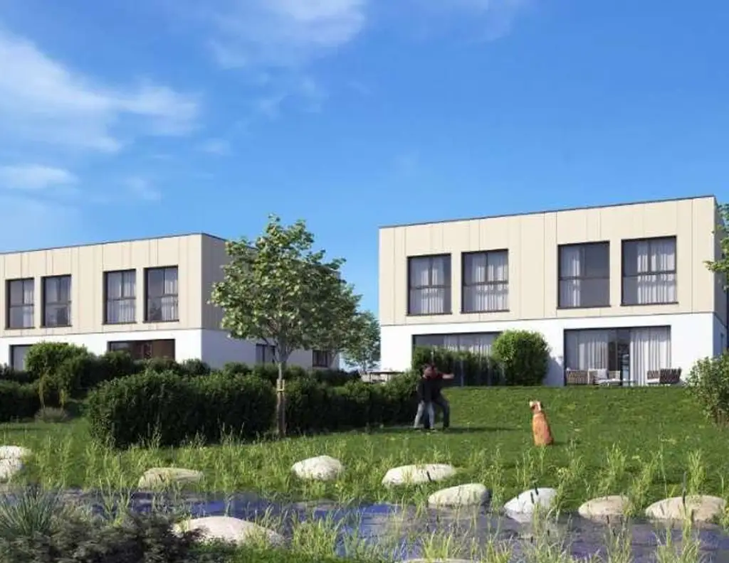 *SCHLÜSSELFERTIGES MASSIV-DOPPELHAUS - INKL. GARAGE & 2x KFZ ABSTELLPLÄTZE - IN TOLLER LAGE - MIT DIREKTEM BACHZUGANG - ZUM EINMALIGEN PREIS* HAUS A2