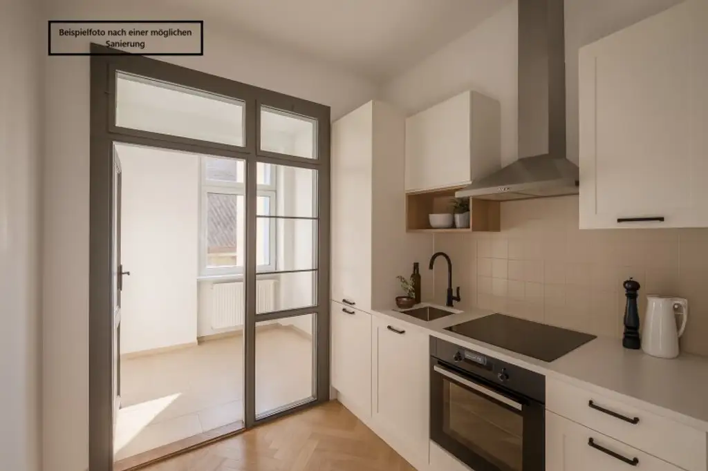 +++NEU+++ 2-Zimmer Altbau-Wohnung (sanierungsbedürftig) - tolle Lage