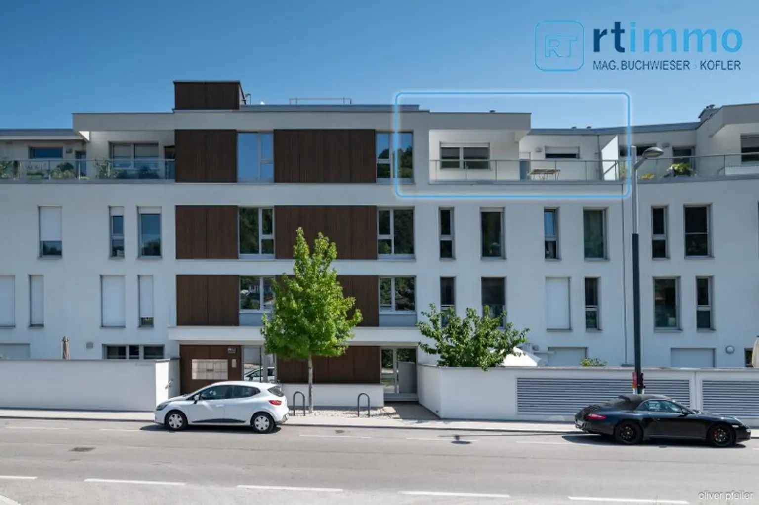 DONAUBLICK: EXKLUSIVER TERRASSENTRAUM MIT OST-WEST-AUSRICHTUNG IN DER KUCHELAU