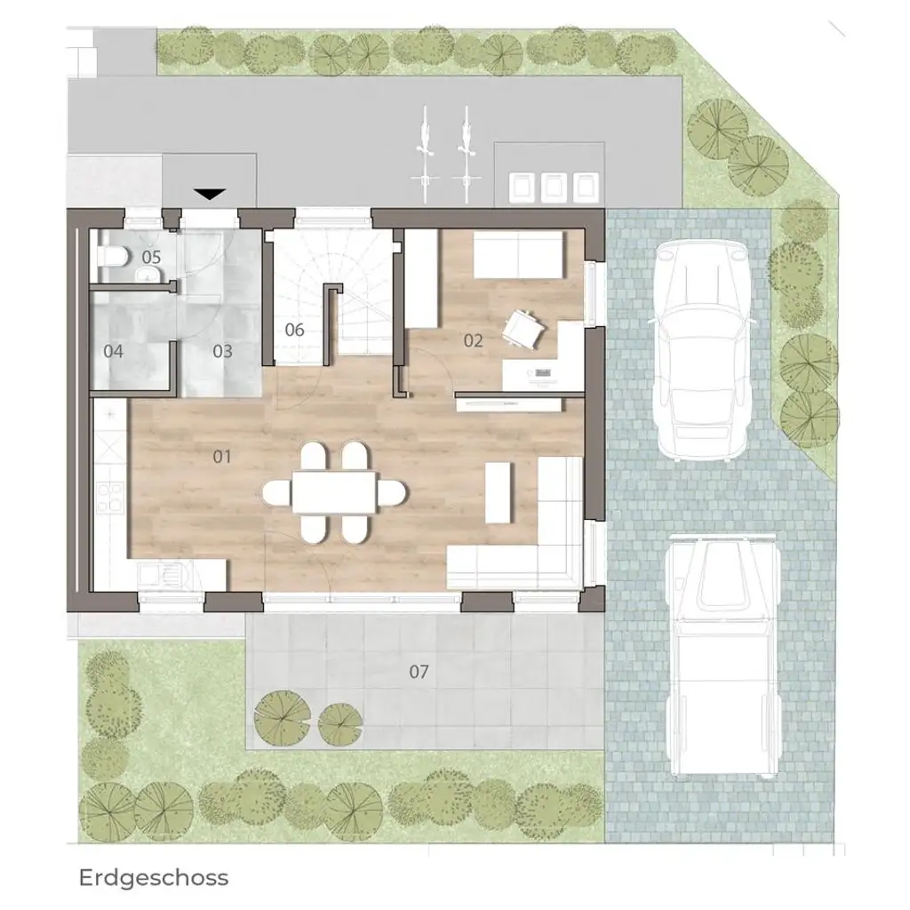 "Exklusive Neubau-Doppelhäuser in Stockerau – 6 Zimmer nahe S-Bahn"