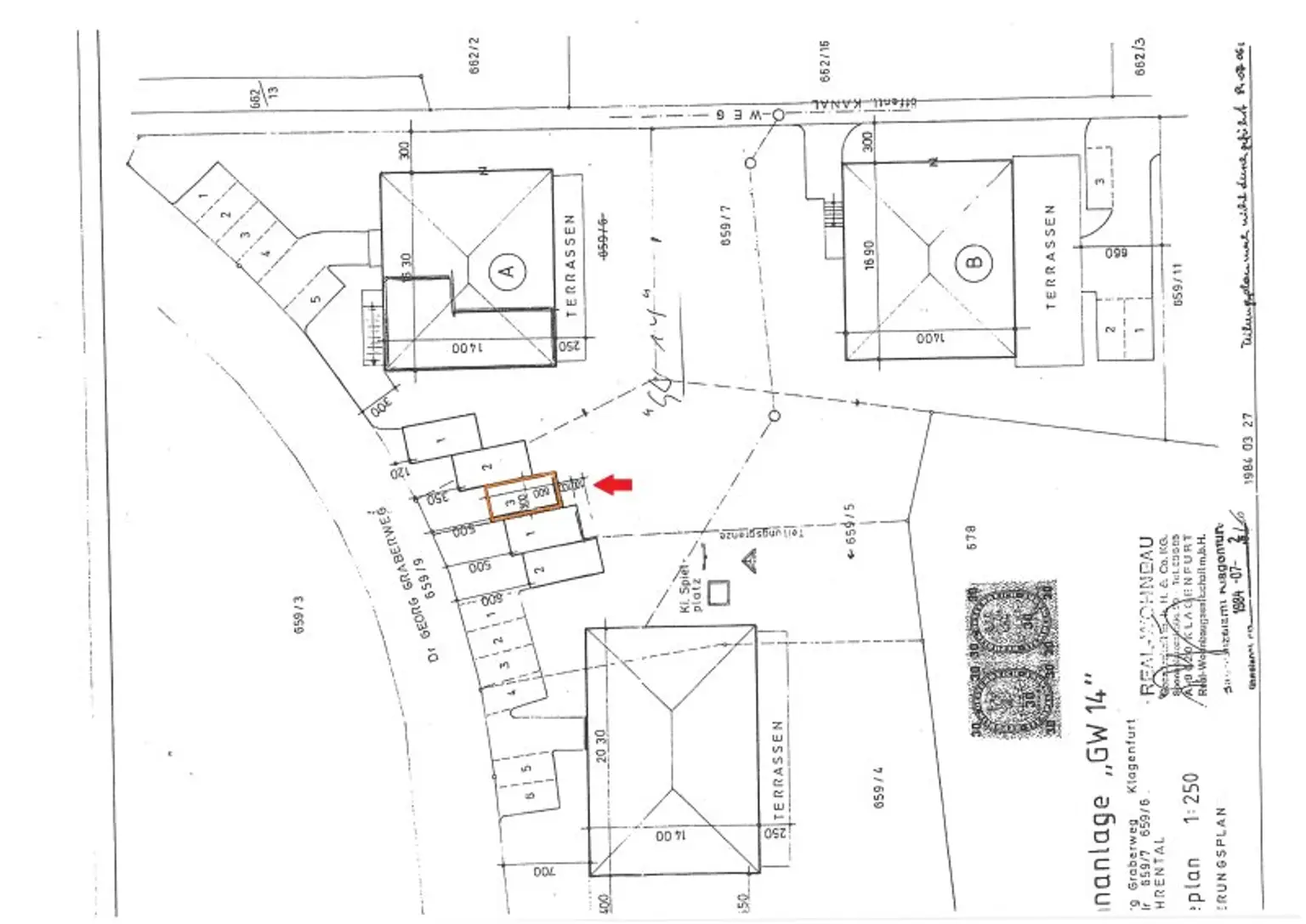 Schöne, sonnige und ruhige 3 Zi Wohnung 81,00m² mit Terrasse und Garage am Spitalberg - Aussichtslage