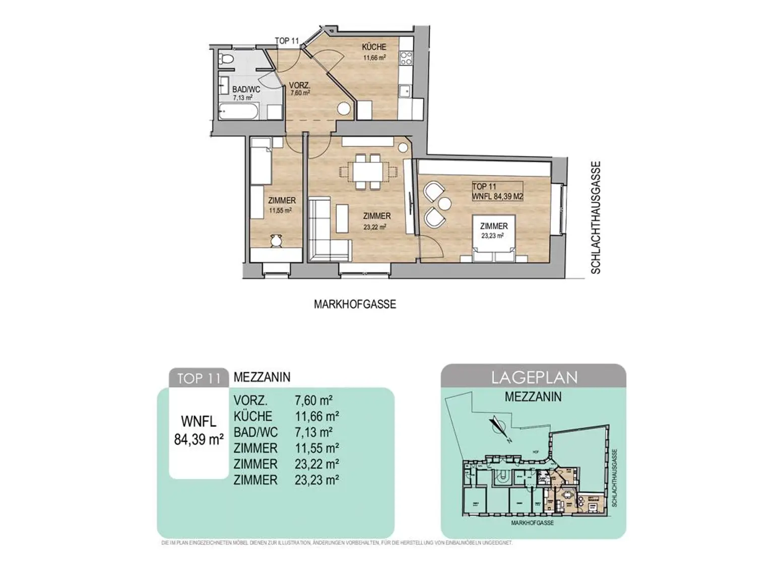Helle 3-Zimmer-Wohnung mit Potenzial in zentraler Lage in 1030 Wien