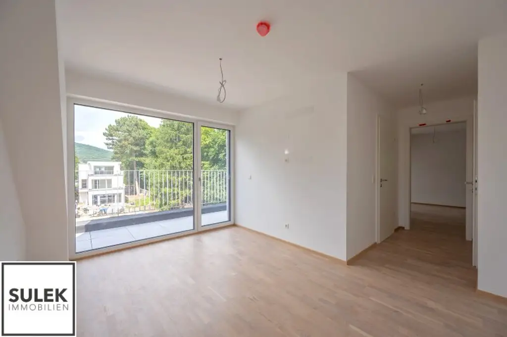 Jetzt vormerken & im September einziehen! Hochwertige 2 Zimmer Erstbezugswohnung mit Balkon in Grünruhelage (Projekt Villa Mauerbach2)