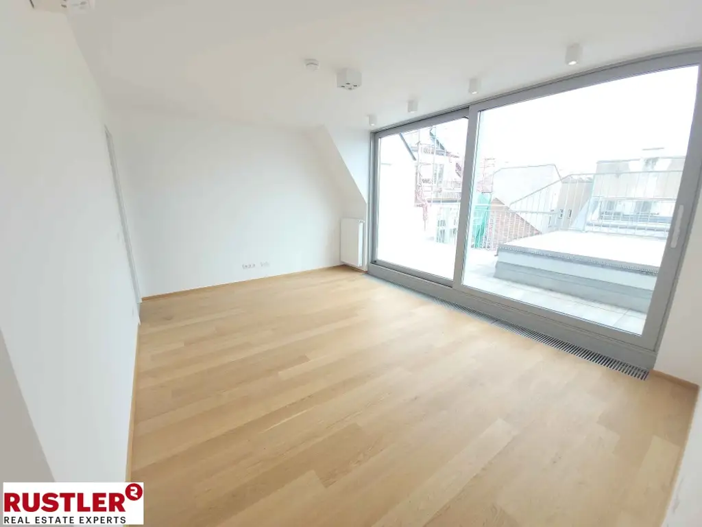 Luxuriöse Dachterrassenwohnung auf 3 Etagen direkt an der U3 - klimatisiert - mit Garage!