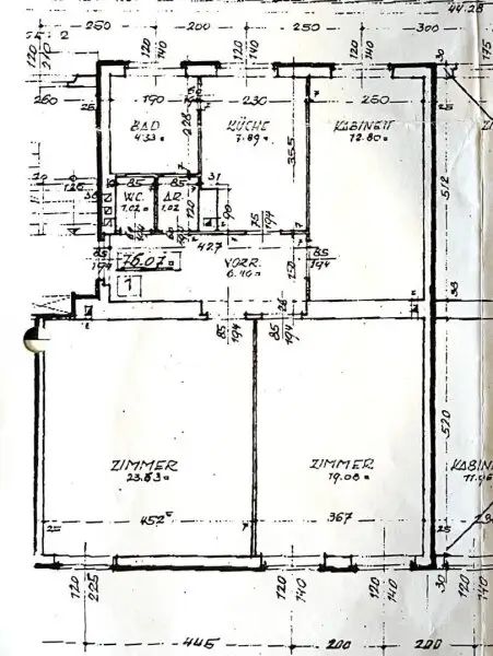 Drei-Zimmer-Wohnung nahe Donauinsel/Jedleseer Aupark
