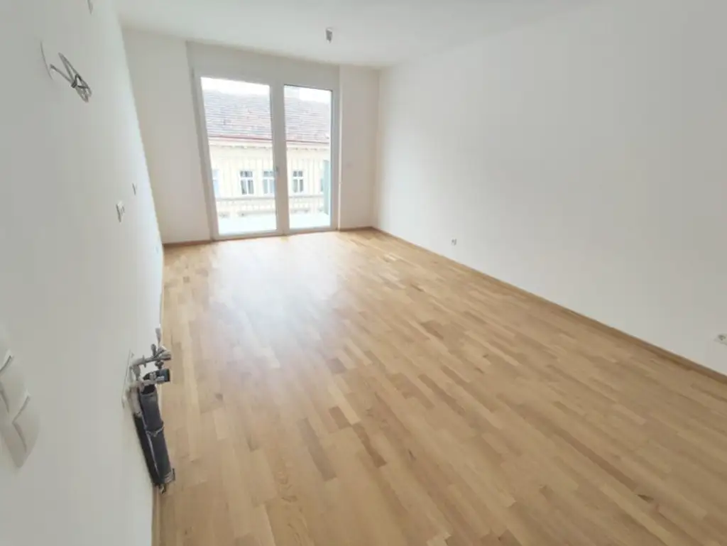 Modern wohnen in Meidling! Neubau 2-Zimmer-Erstbezug mit Balkon im 5. Liftstock - Top61