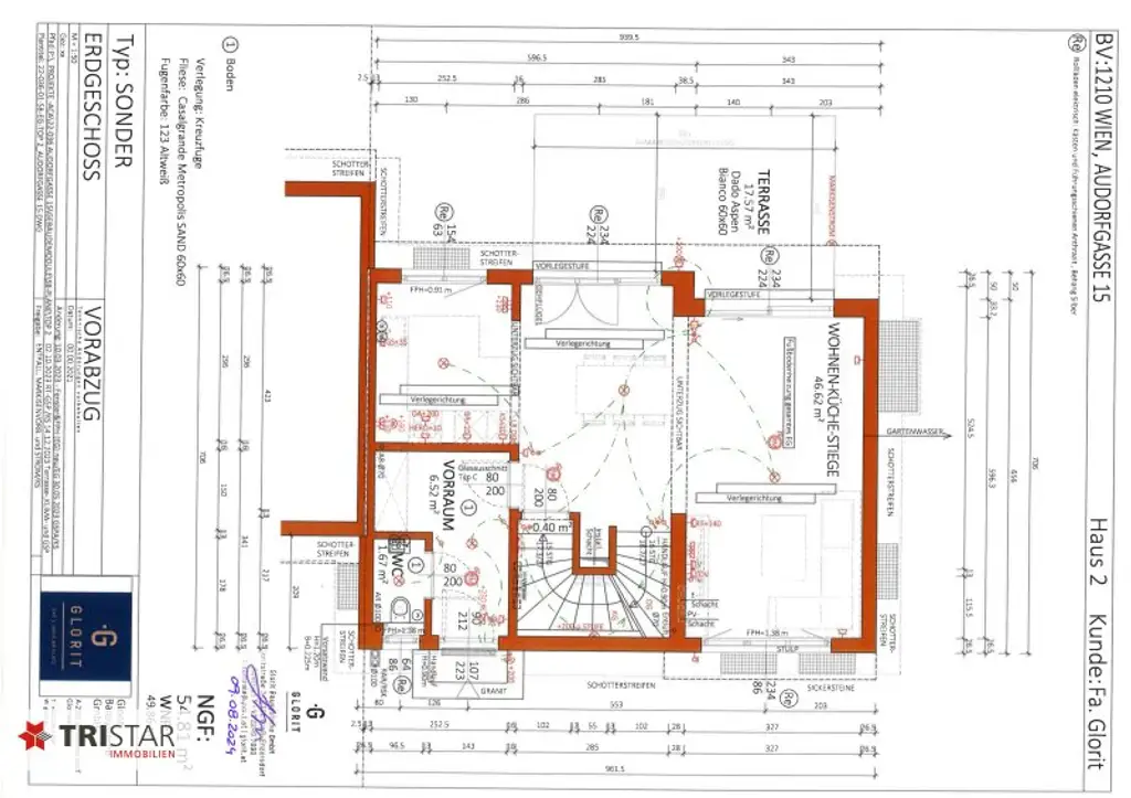 Moderne Doppelhaushälfte in Wien – Erstbezug mit Garten und Terrasse! Ideal für Familien!