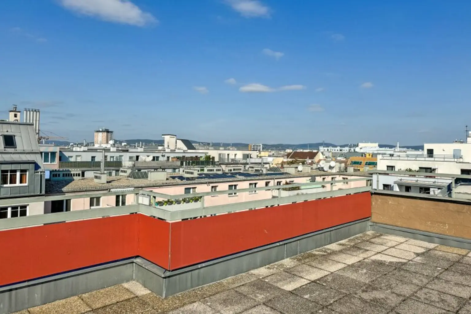 Blick über die Dächer von Wien