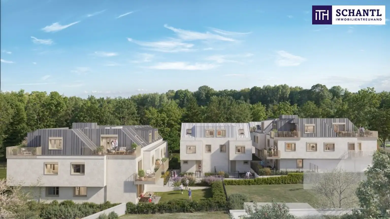 Provisionsfrei! Mehr Raum für´s Leben! Ruhelage deluxe und ein Süd-West-Balkon! Early Bird nutzen! Viel Grün + 3 Zimmer + Hochwertige Ausstattung + Ideale Infrastruktur + Garage + Ein neues Lebebsgefühl!