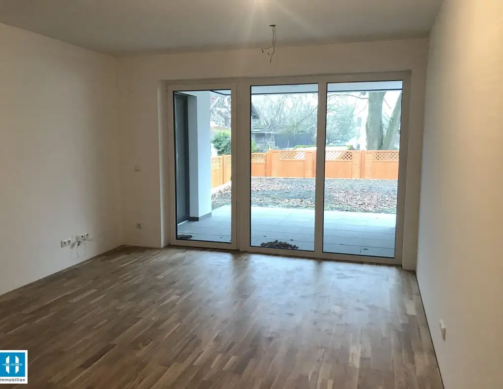 vermietete Anlegerwohnung beim Projekt RIED² - Top B2 - neuwertige 51,46m² Wohnung mit Terrasse, Garten und TG Parkplatz