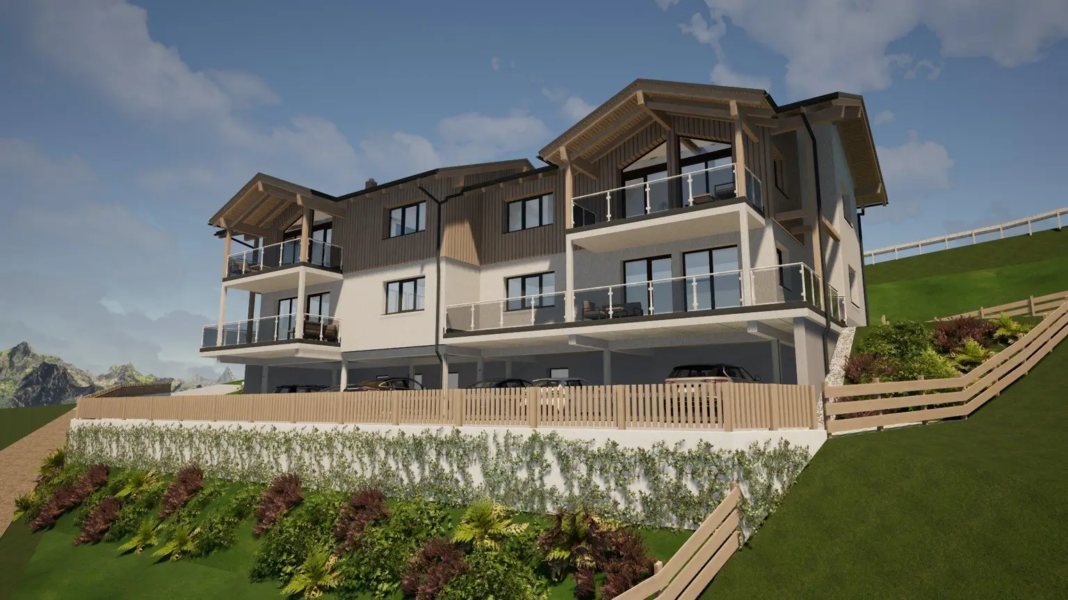 Einmalige Aussicht: Exklusive Neubauwohnung in Aussichtslage!