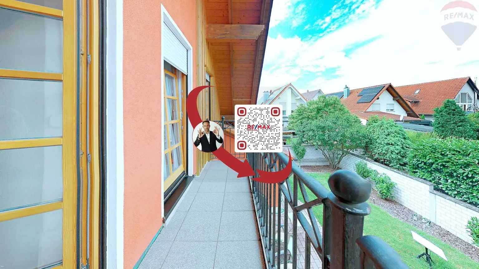 Balkon hinten