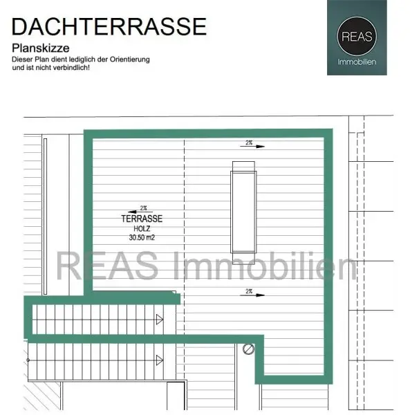 Provisionsfrei: Klimatisierte Dachgeschoss Maisonette mit 2 Terrassen und Kamin nahe Uno City!