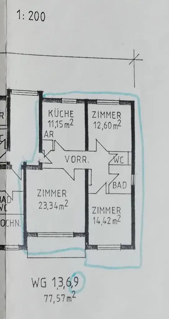 Schöne, ruhige Wohnung in Sackgassenlage!