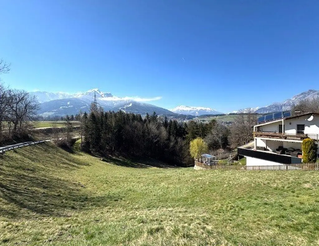 Grundstück in sonniger Aussichtslage von Innsbruck-Vill