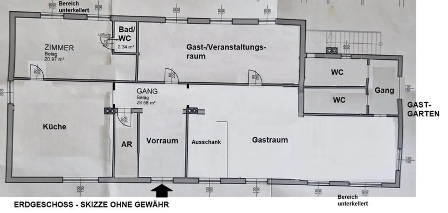 Ein-/Mehrfamilienhaus | ehemaliges Gasthaus mit großem Grundstück