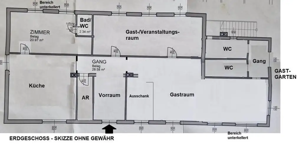 Ein-/Mehrfamilienhaus | ehemaliges Gasthaus mit großem Grundstück