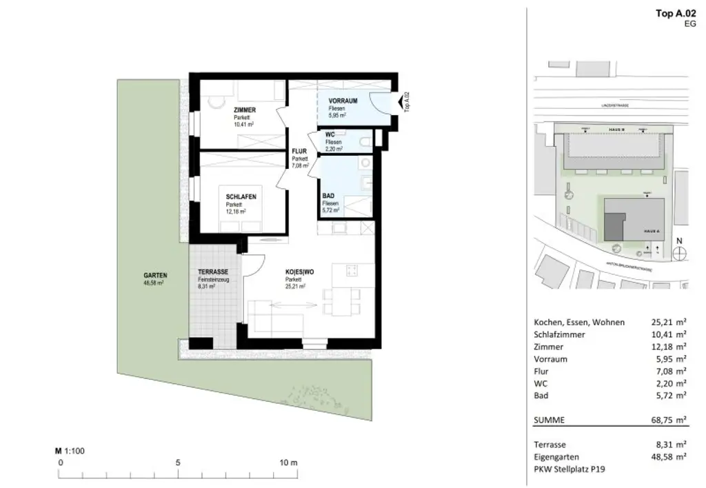 Beliebte Gartenwohnung Top A.02 - Neubauprojekt SCHÖN | DORF | BLICK