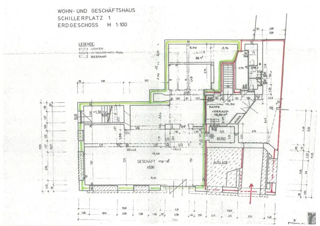 Wohn- und Geschäftshaus mit 550m² im Zentrum von Feldkirchen zum Superpreis