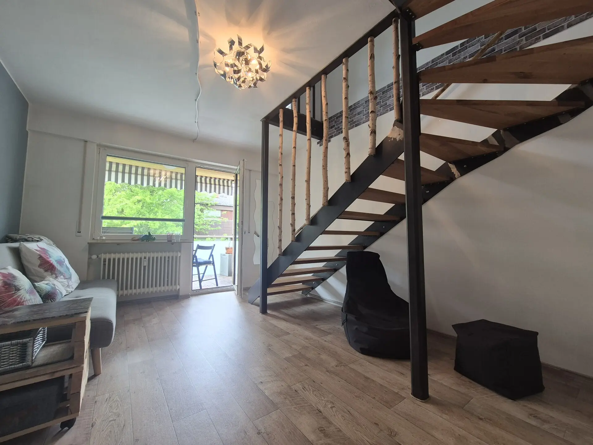 Maisonette Treppenaufgang Ansicht 1