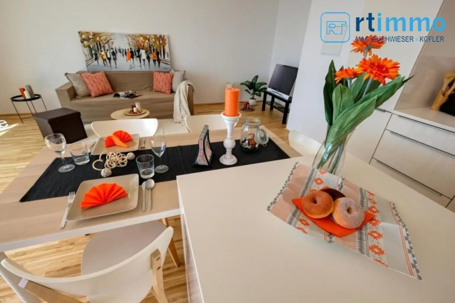 Einzigartiges Penthouse mit Traumterrasse, Fernblick und Klimaanlage
