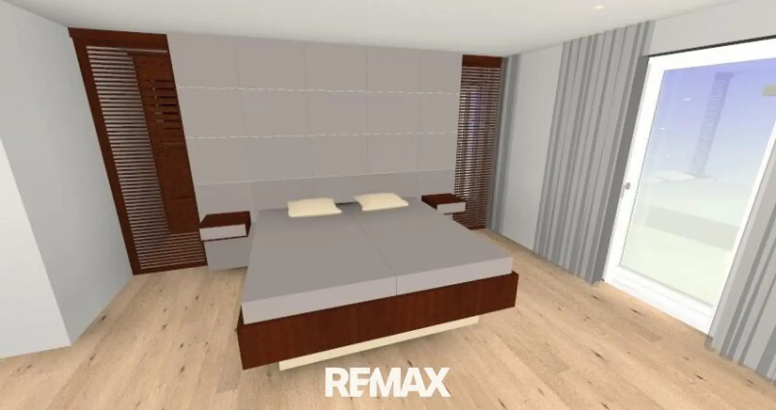 Visualisierung Masterbedroom