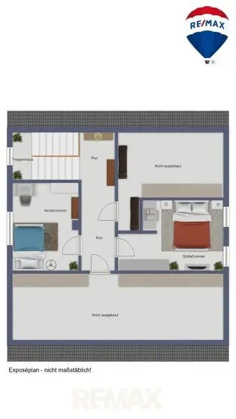 Exposèplan Dachgeschoss