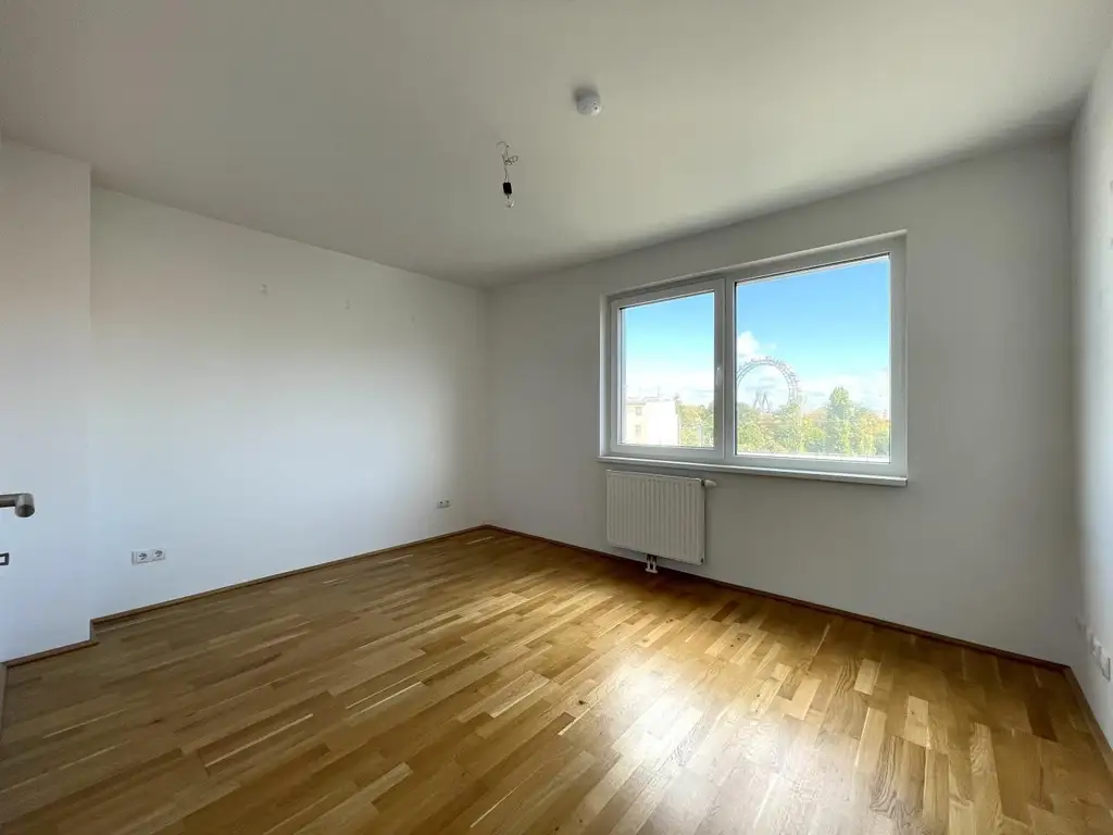 5.OG!! 2-Zimmer-Neubauwohnung mit Blick aufs Riesenrad