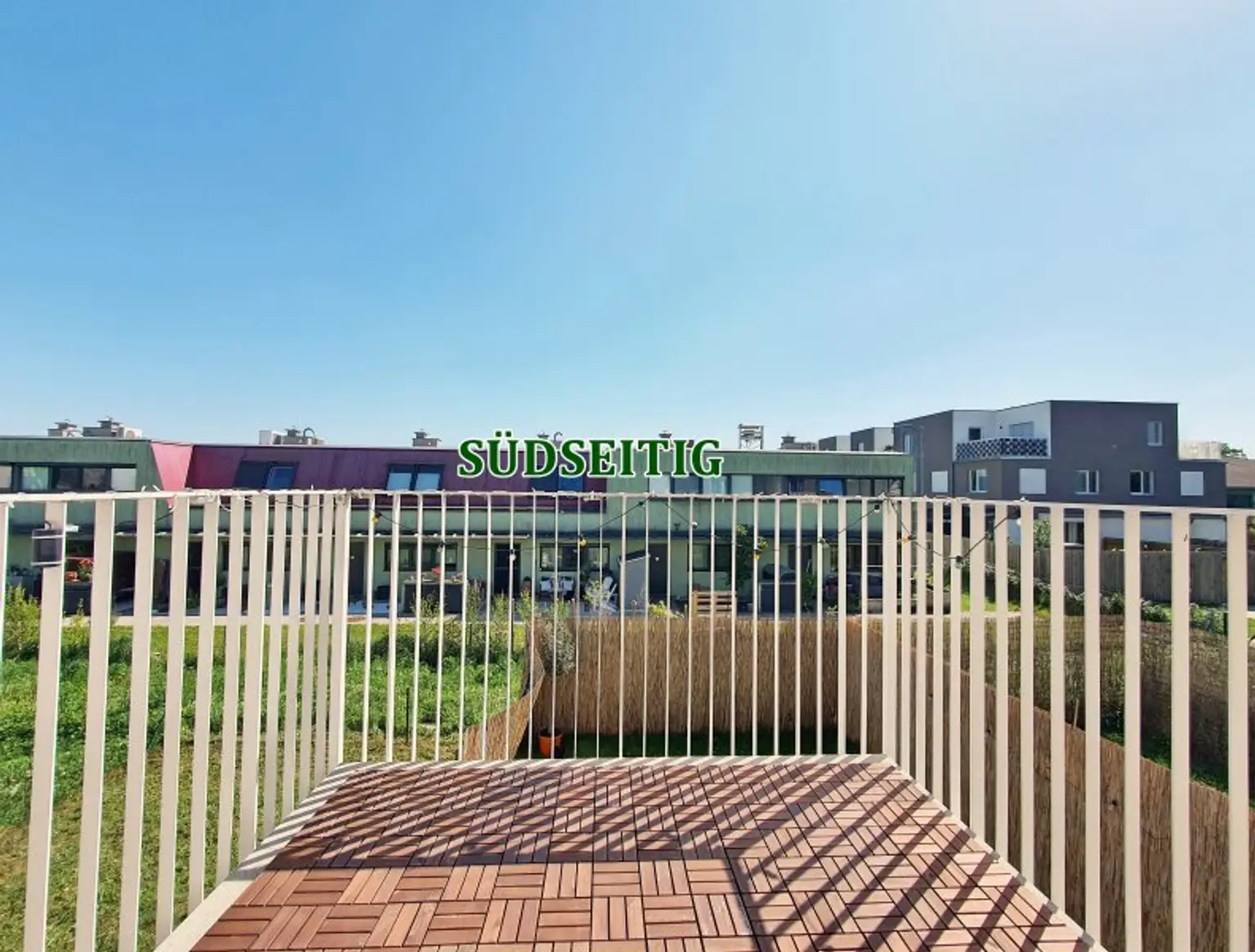 6 m2 Balkon - Südseitig