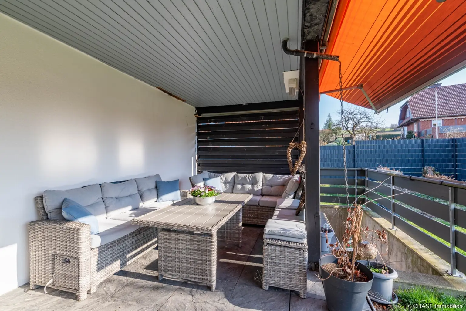 Außen - Terrasse Sitzecke