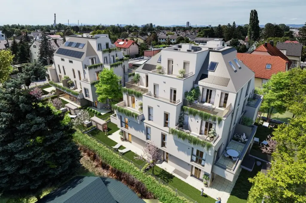 Anlage/Vorsorgewohnung: ca. 89 m2 Außenfläche, niedrige Betriebskosten, hauseigene Tiefgarage!