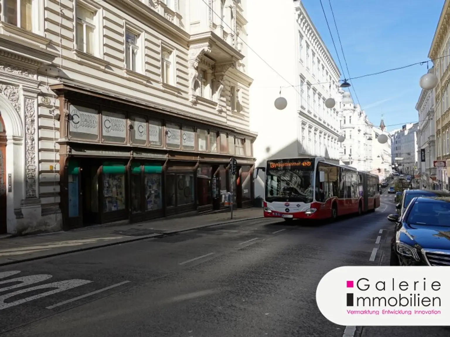 113m² Geschäftslokal/ Atelier mit Galerie an werbewirksamer Lage in Neubau !