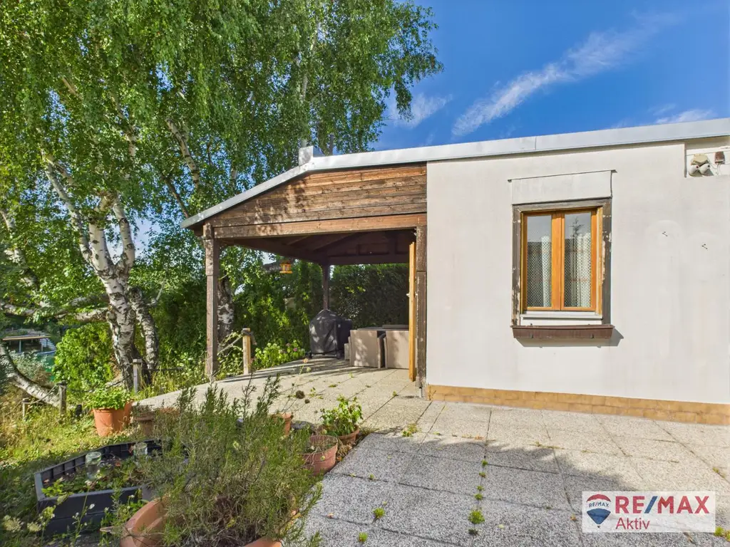 Badebungalow auf Pachtgrund mit direktem Seezugang