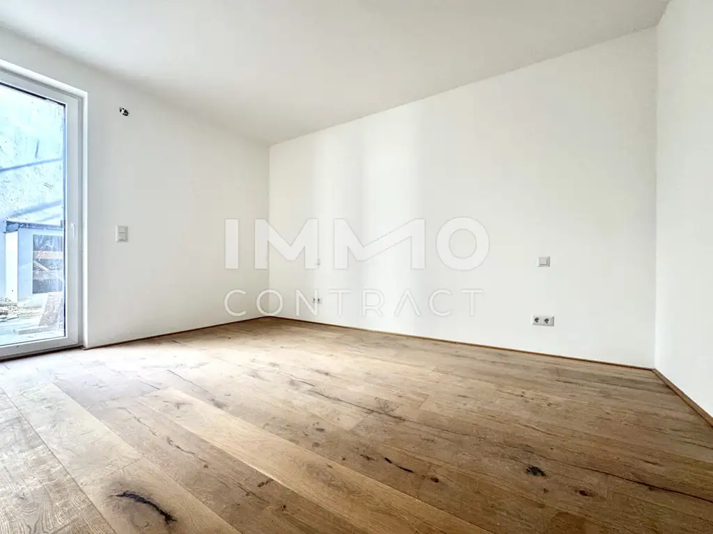 provisionsfreie & elegante 3-Zimmer-Wohnung mit sonniger Terrasse & privatem Garten
