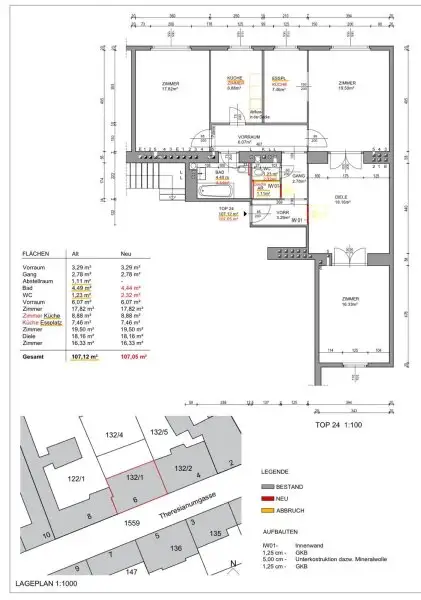Erstbezug: Attraktive 4-Zimmerwohnung beim Belvedere um nur € 780.000