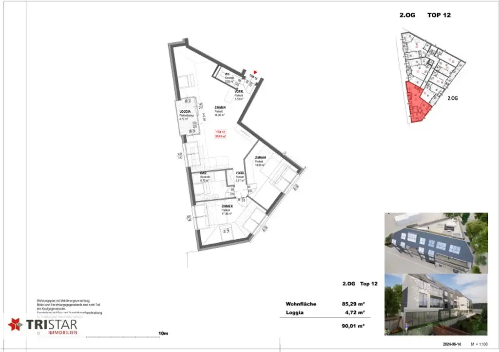 Investment am Wolfersberg · Architektur & Natur vereint! 18 Einheiten, 26 Garagenplätze, Dachgärten mit Pool – Waldpanorama !