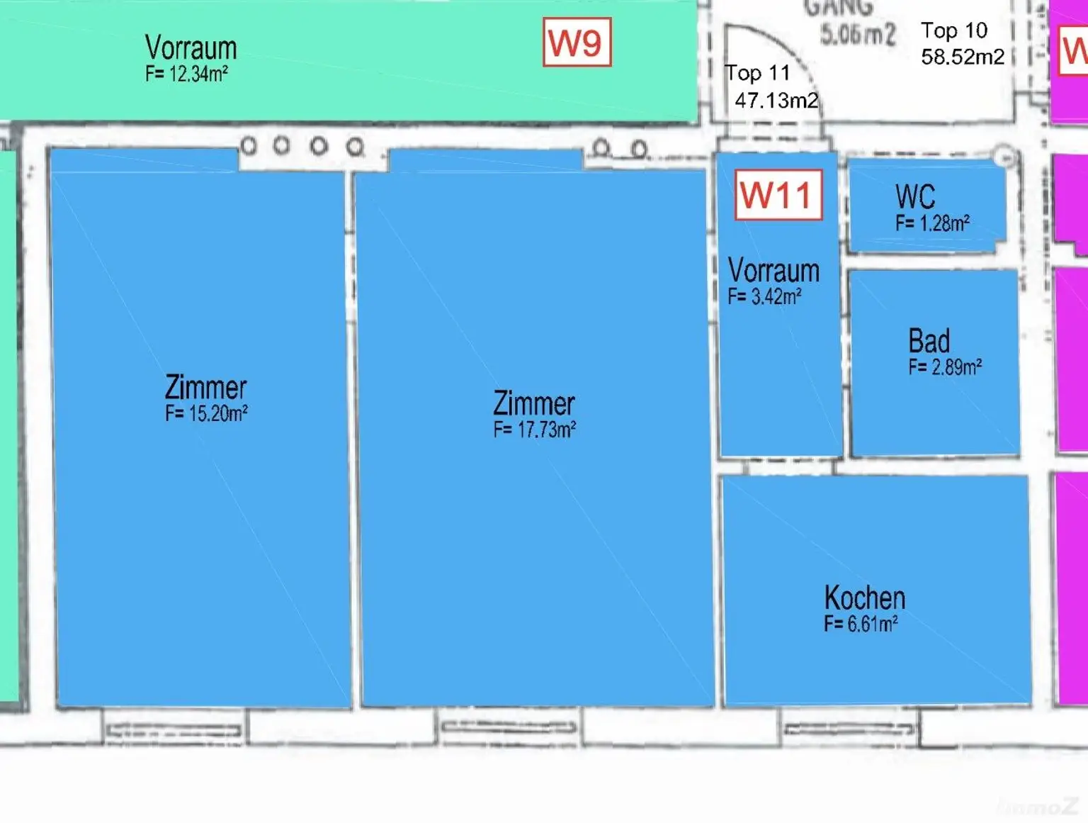 Grundriss Top 11