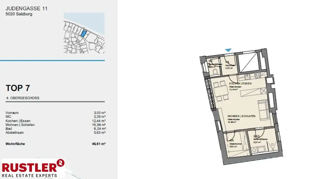 APPARTEMENT IN DER SALZBURGER ALTSTADT