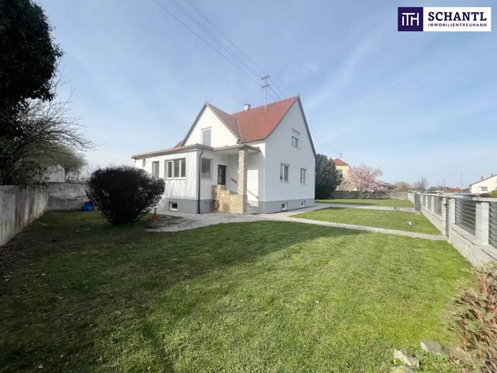 Ein Zuhause mit Raum für Leben, Generationen und Zukunft! Vielseitiges Ein- bis Zweifamilienhaus auf großem Grundstück nahe Lutzmannsburg!