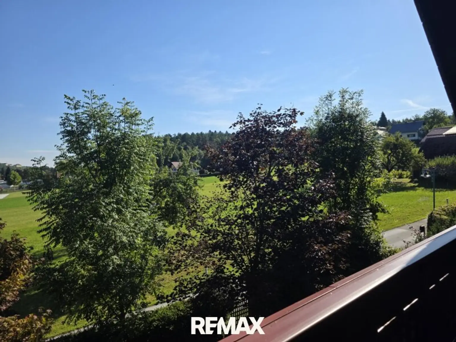 vom Balkon