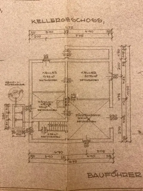 Grundriss KG 1954