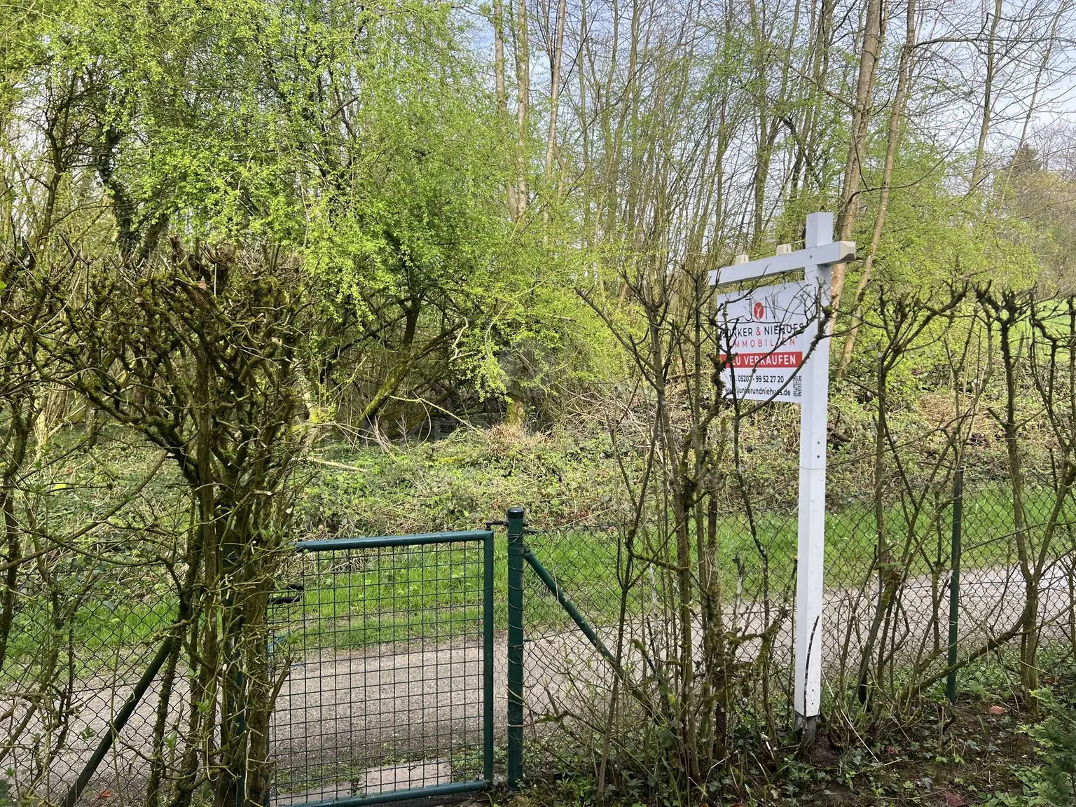 Eigener Zugang zum Wald
