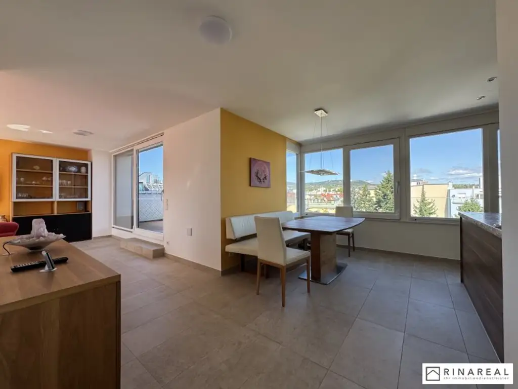 HUTWEIDENGASSE | Exklusives Penthouse mit traumhafter Dachterrasse | 3 Zimmer | ca. 99 m² Wohnfläche | teilmöbliert | zzgl. Duplex-Stellplatz