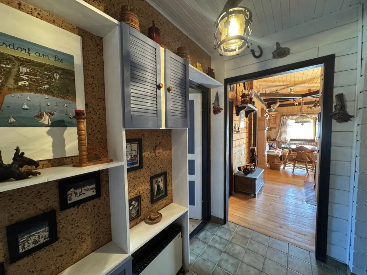 Sonniges Blockhaus mit Pool, Balkon & Gartenidylle in Sollenau