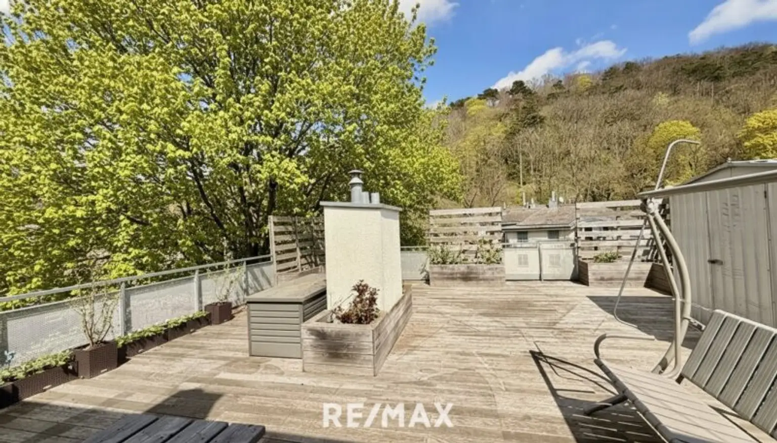 Terrasse 1. DG Ausrichtung Norden